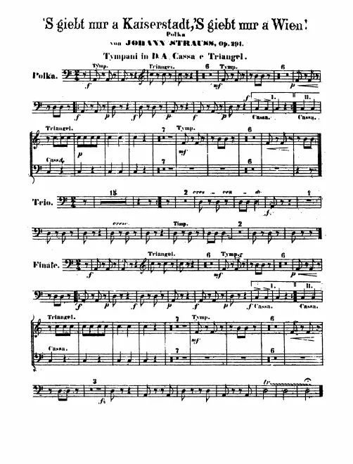 Timpani/Bass Drum/Triangle, Snare Drum
