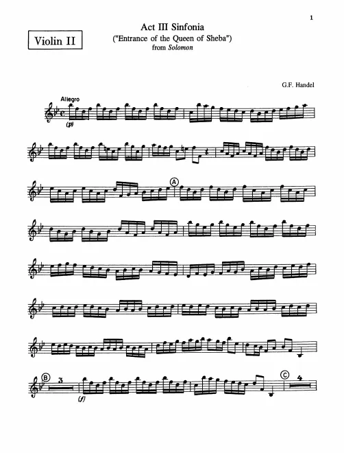 Violins II