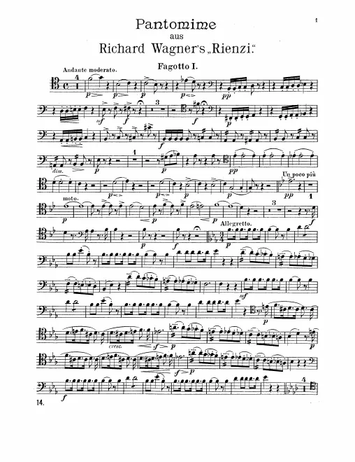 Bassoon 1, 2, 3