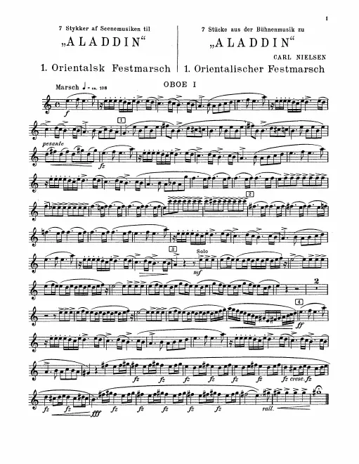 Oboe 1, 2/English Horn