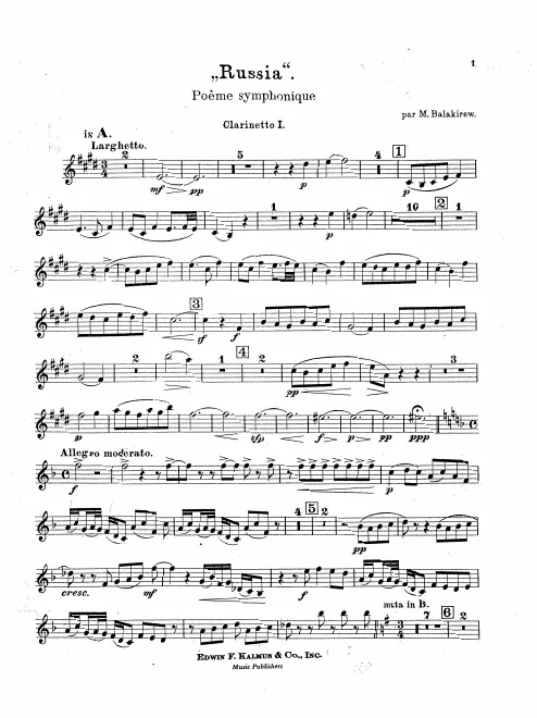 Clarinet 1