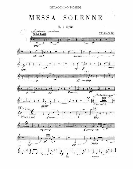 Horn 4 (A basso, C)