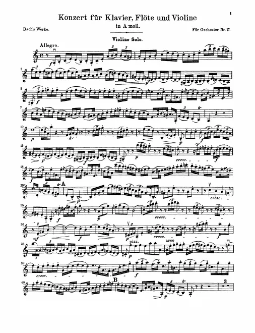 Violin solo