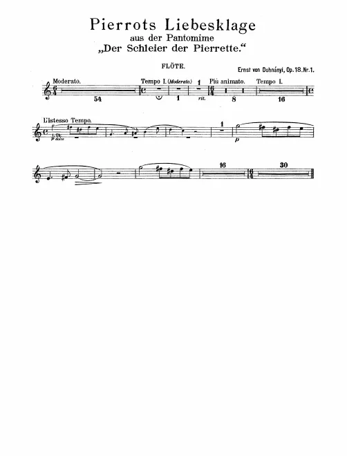 Flute 1, 2