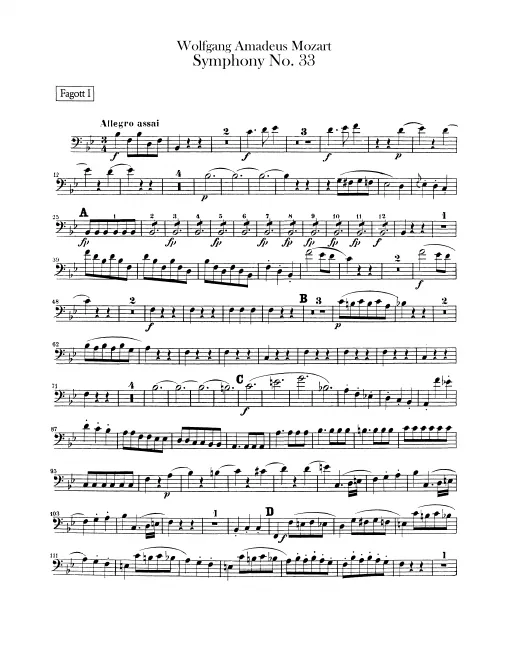 Bassoon 1, 2