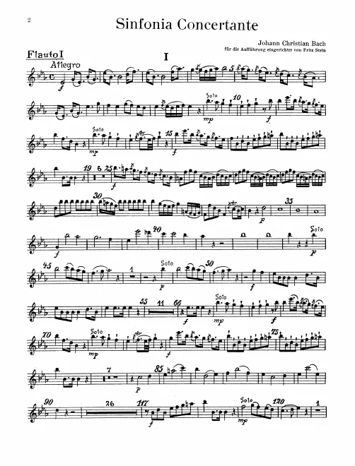 Flute 1, 2