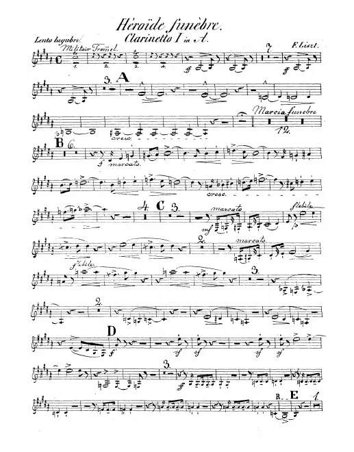 Clarinet 1, 2, (A)