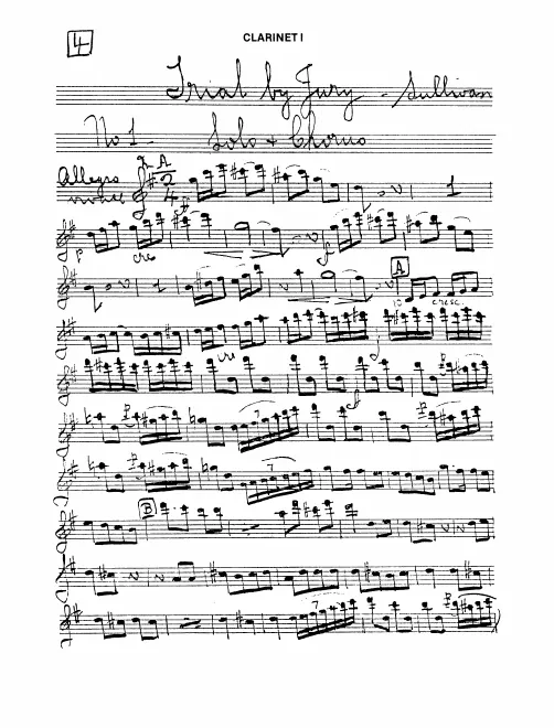 Clarinet 1 (A/B)