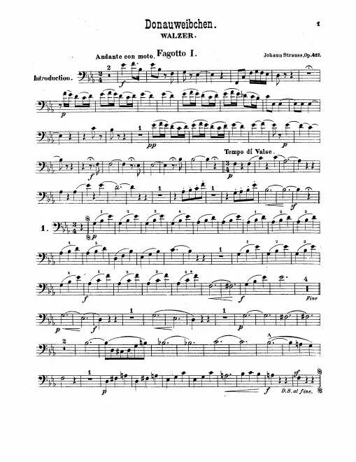 Bassoon 1, 2