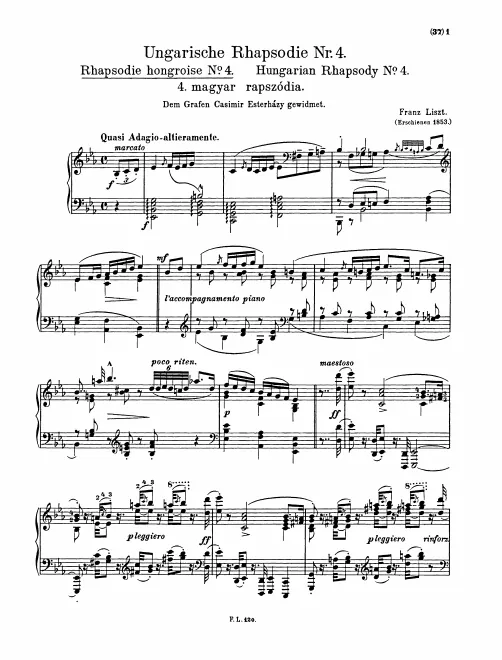 Complete Score (S.244/4)