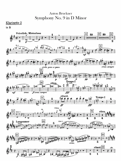 Clarinet 2 (B, A)