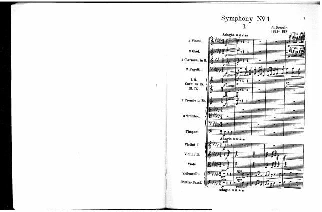 1. Adagio - Allegro - Andantino