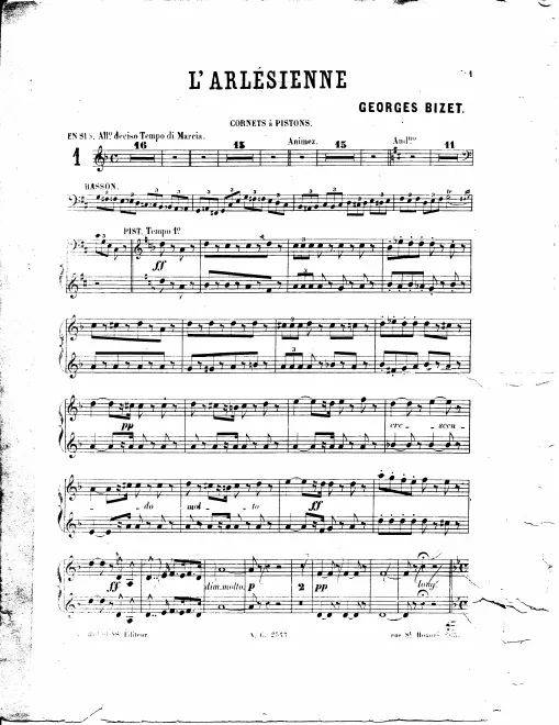 Cornets 1/2 (B/A)