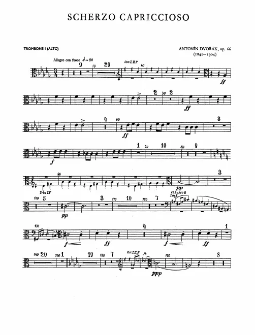 Trombone 1, 2, 3, Tuba