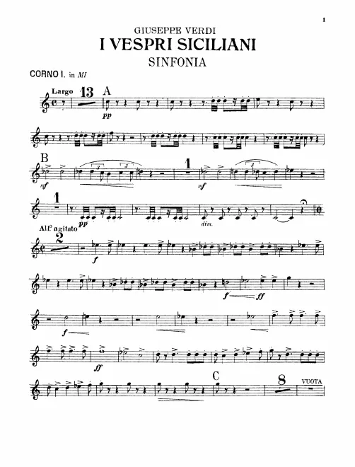 Horn 1 (E)