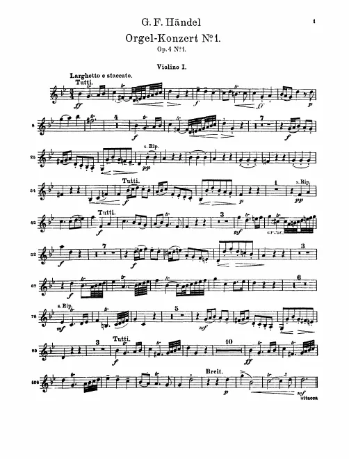 Violins I