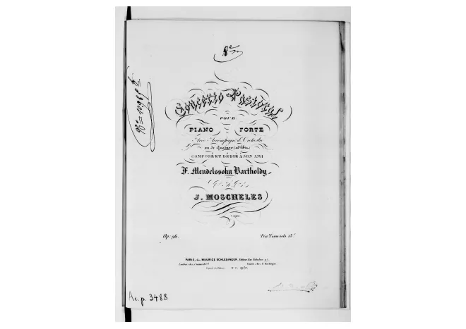 Piano Solo with Orchestral Cues