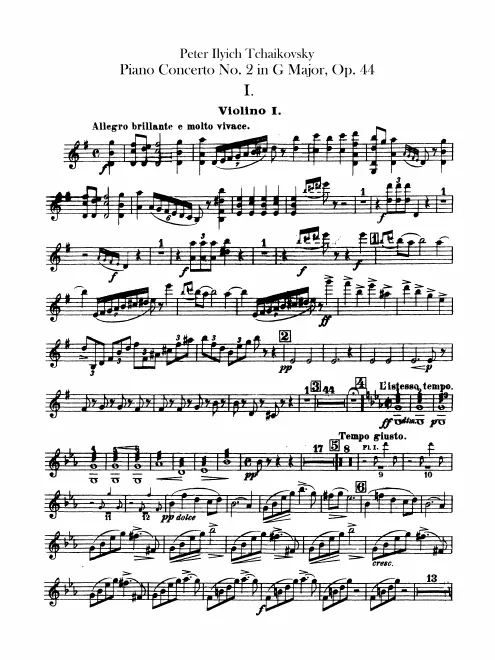 Violins I