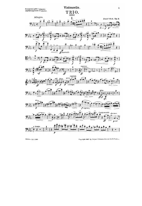 Cello part
