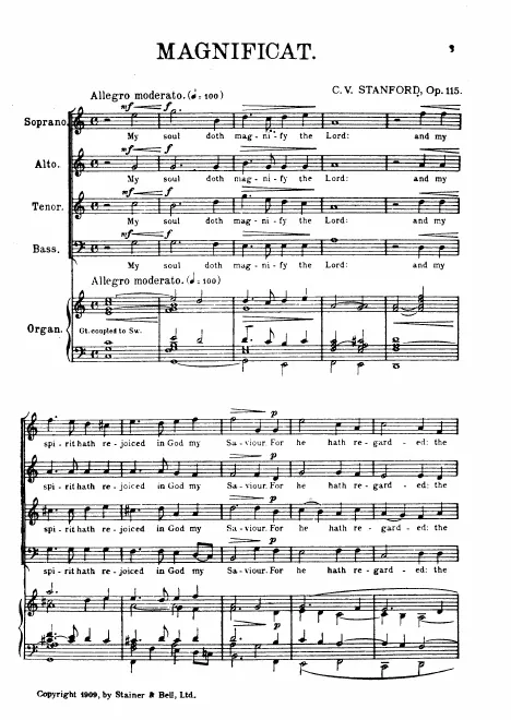 5. Magnificat and Nunc dimittis