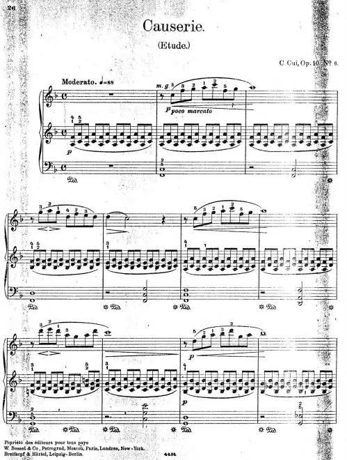 6. Causerie (Étude)