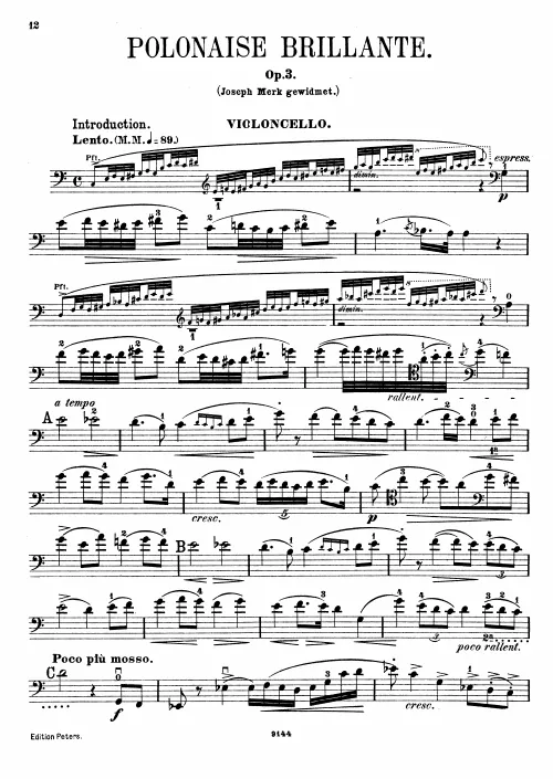 Cello Part