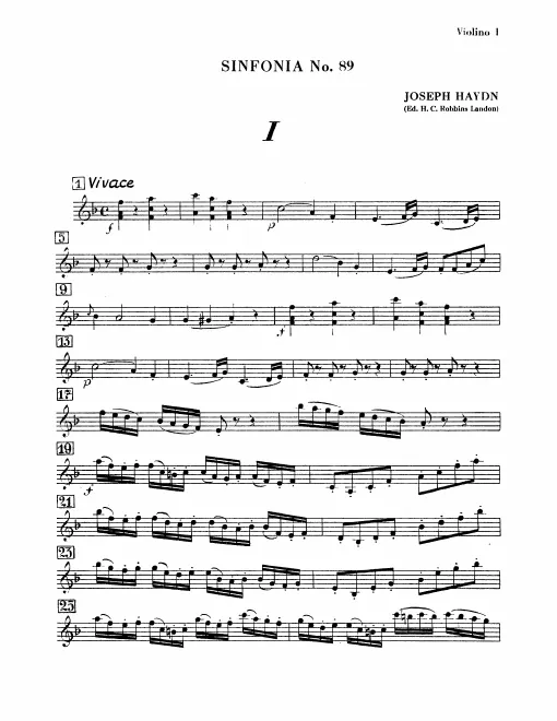 Violins I