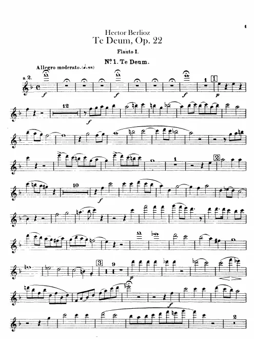 Flute 1, 2