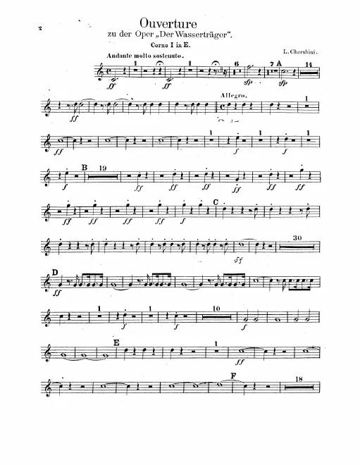 Horn 1, 2, 3 (E)