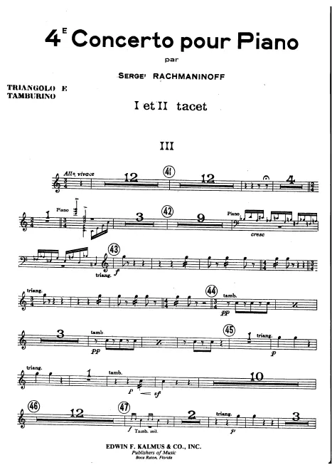 Triangle/Tambourine
