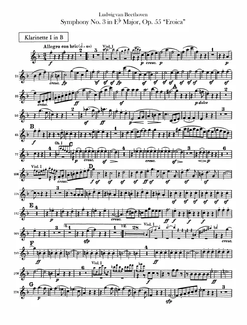 Clarinet 1, 2 (B)