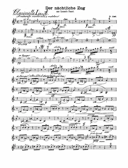 Clarinet 1, 2 (A)