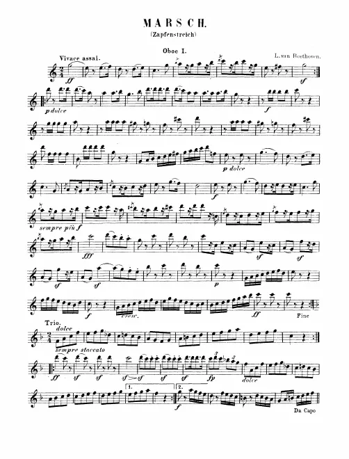Oboe 1, 2
