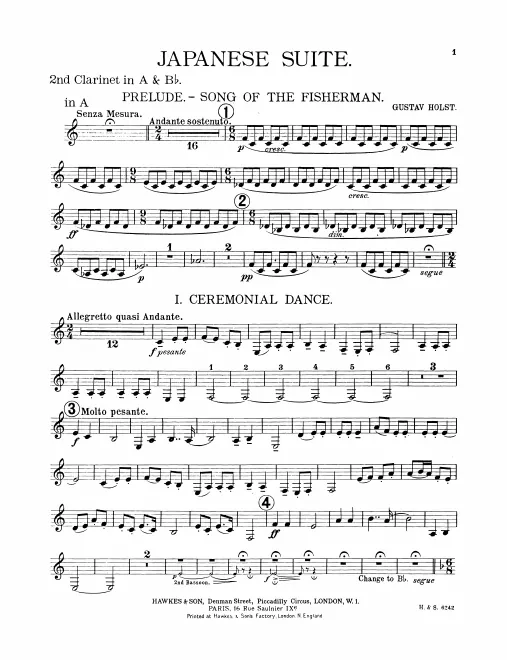 Clarinet 2 (A, B)