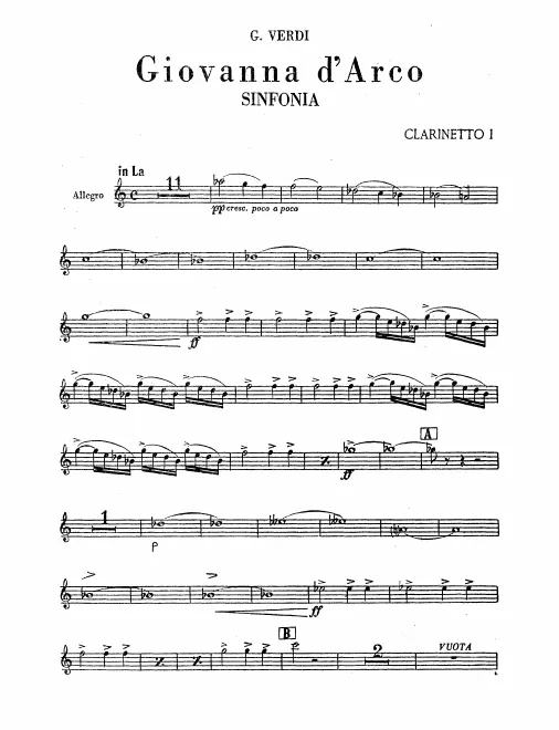 Clarinet 1 (A)