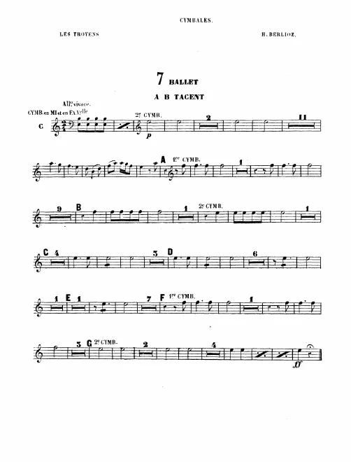 Cymbals, Side Drum