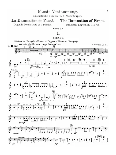 Horn 4 (A/B/B/C/D/E/F/G)