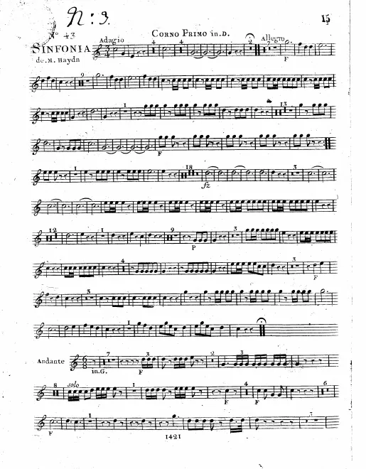 Horn 1, 2 (D)