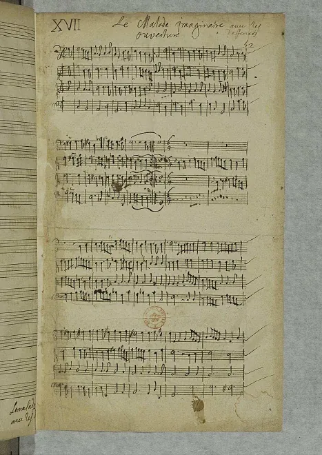 Le Malade imaginaire avec les défenses, H.495a
