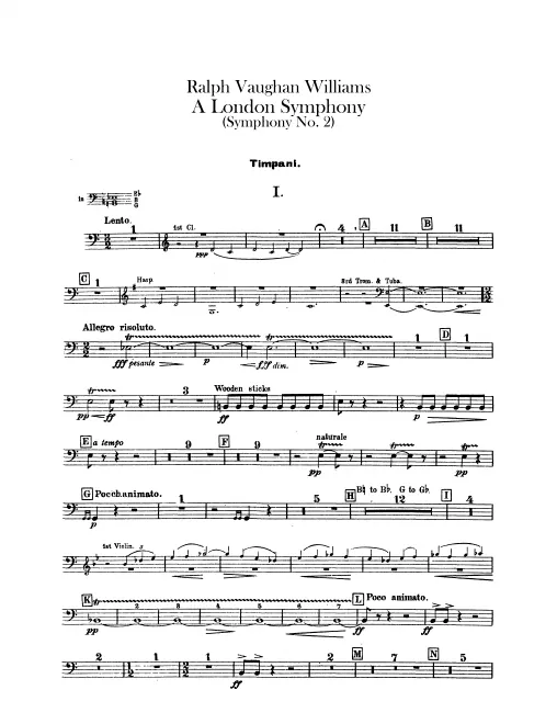 Timpani, Sleighbells/Triangle/Snare Drum/Tam-Tam, Snare Drum, Glockenspiel