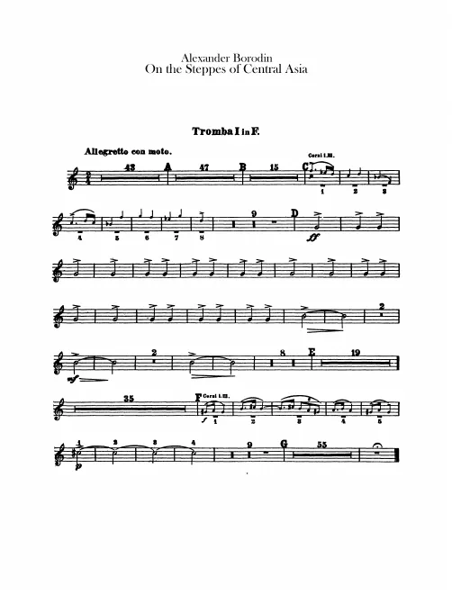 Trumpet 1, 2 (F)