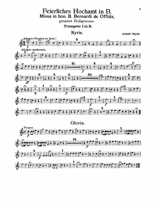 Trumpet 1, 2 (B)