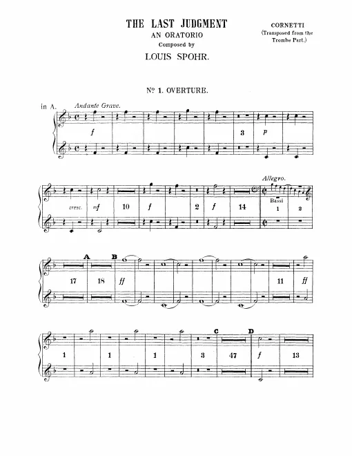 Cornet 1/2 (A)