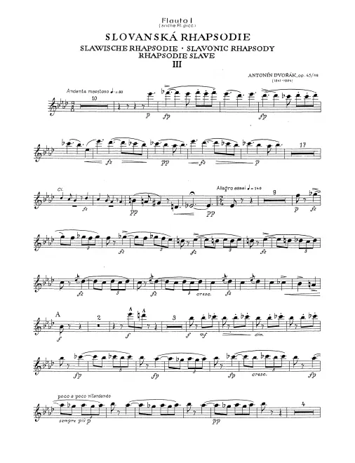 Flute 1, 2