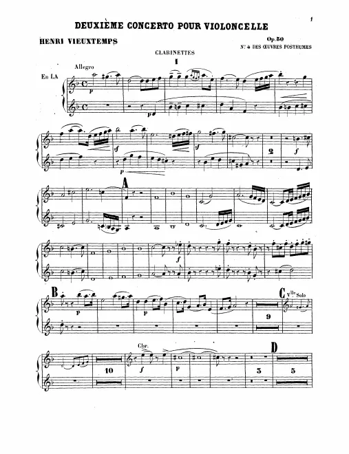 Clarinet 1/2 (A)
