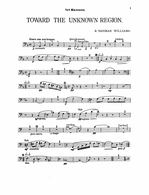 Bassoon 1, 2