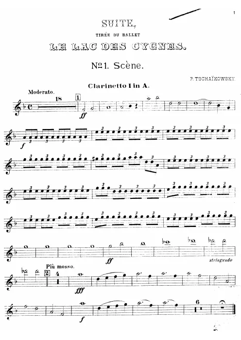 Clarinet 1 (A, B)