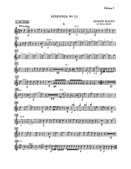 Horn 1, 2 (B/B alto/E)