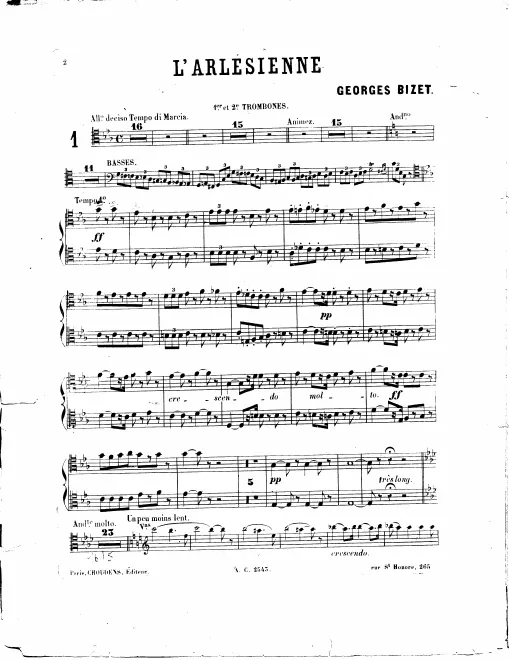 Trombone 1/2, 3