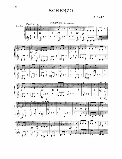 Horn 1/2, 3/4 (F)